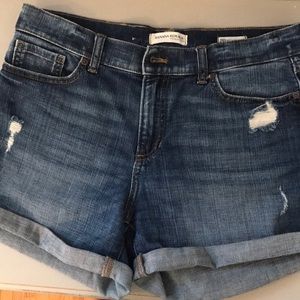Banana Republic Roll-Up Denim Short (size 29)